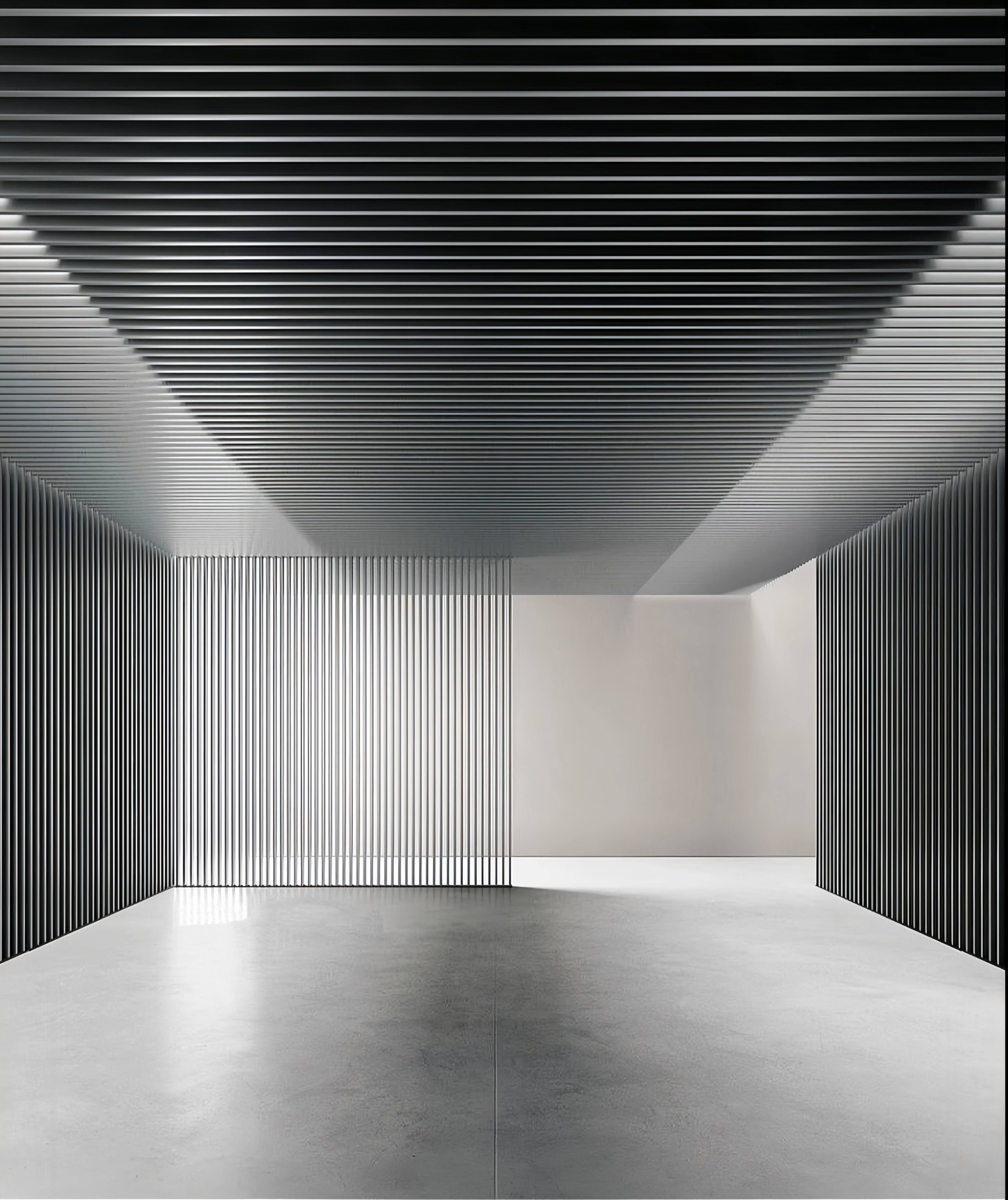 Aluminium U-Baffle Ceiling System