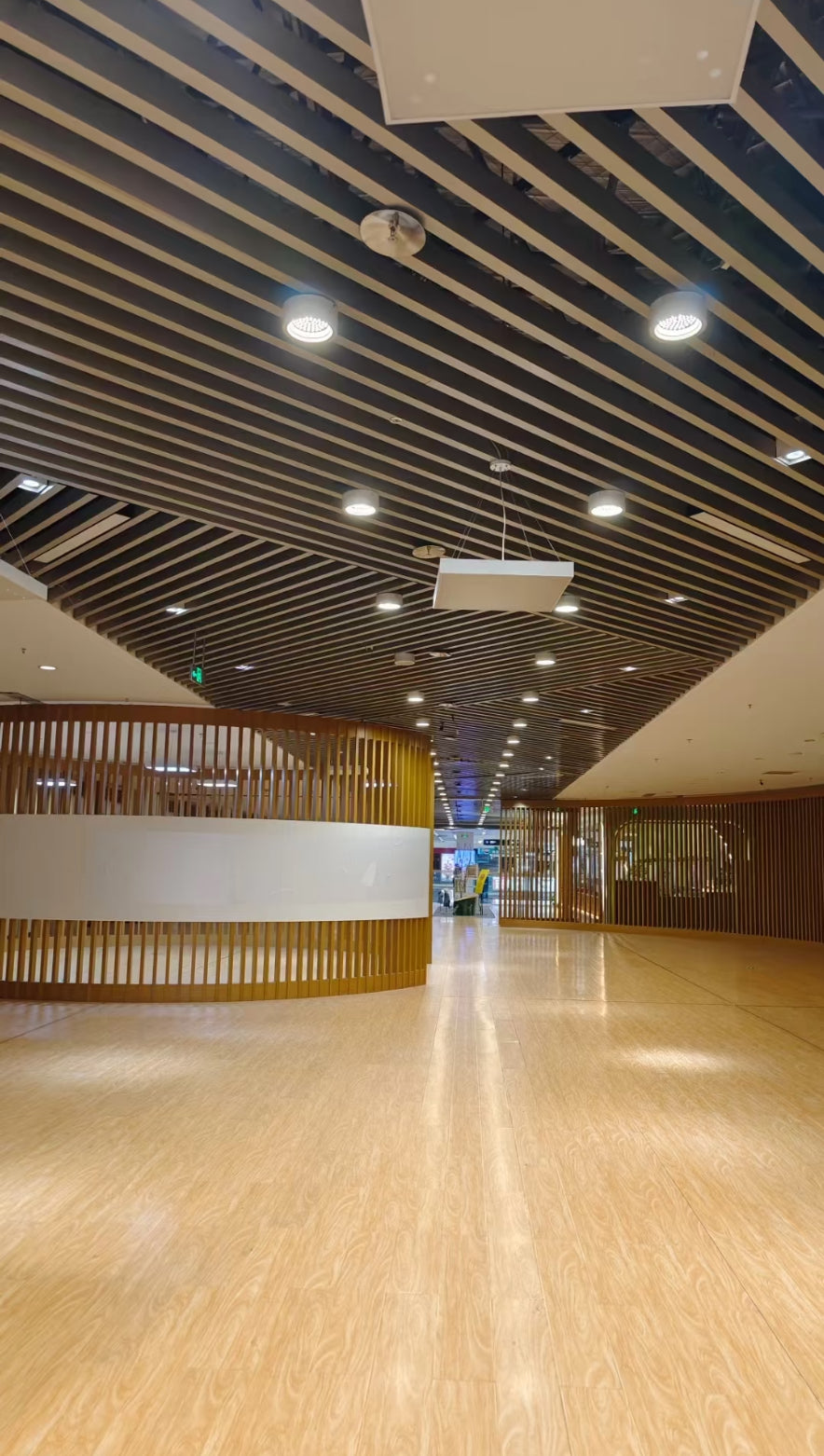 Aluminium U-Baffle Ceiling System
