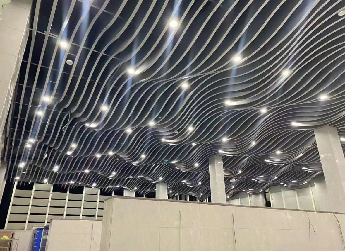 Aluminium U-Baffle Ceiling System