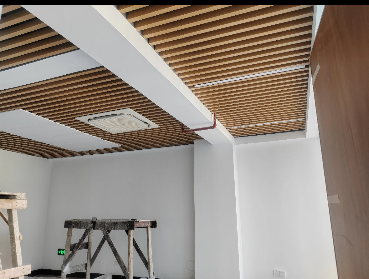 Aluminium U-Baffle Ceiling System