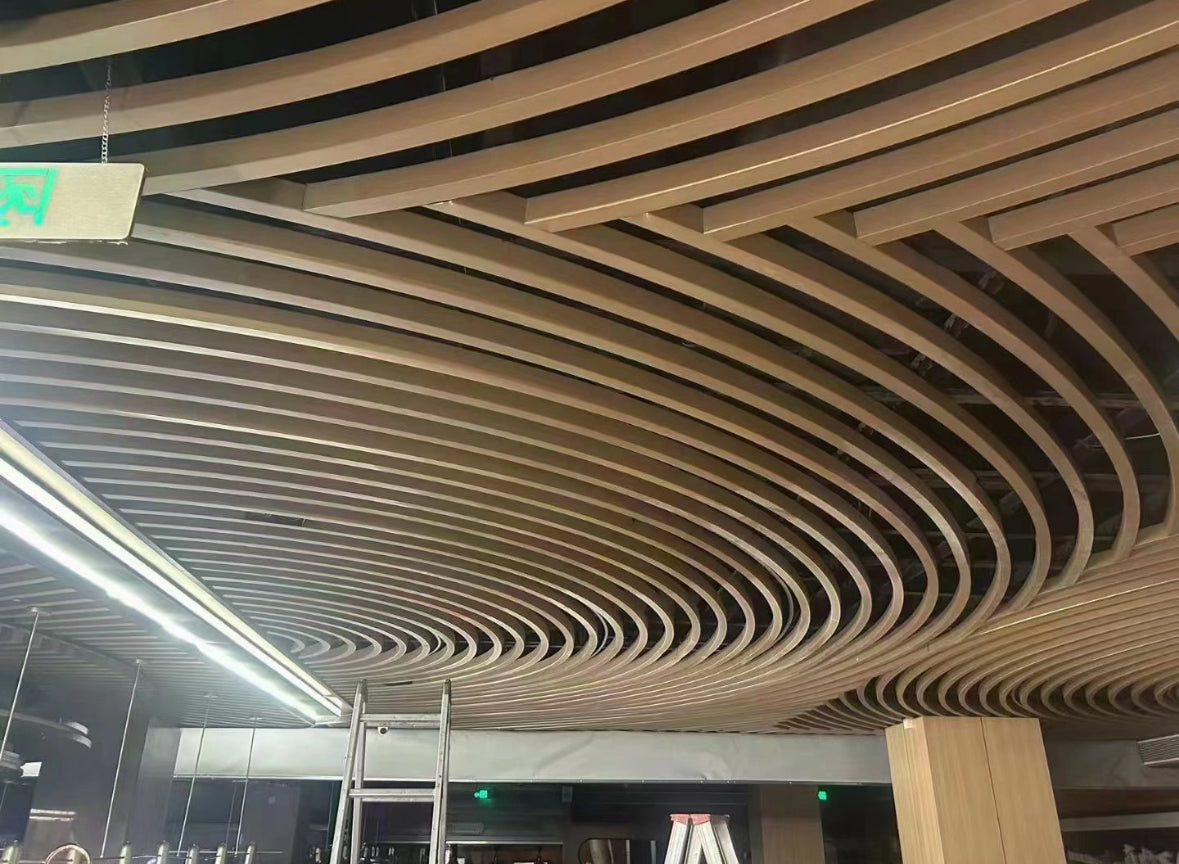 Aluminium U-Baffle Ceiling System