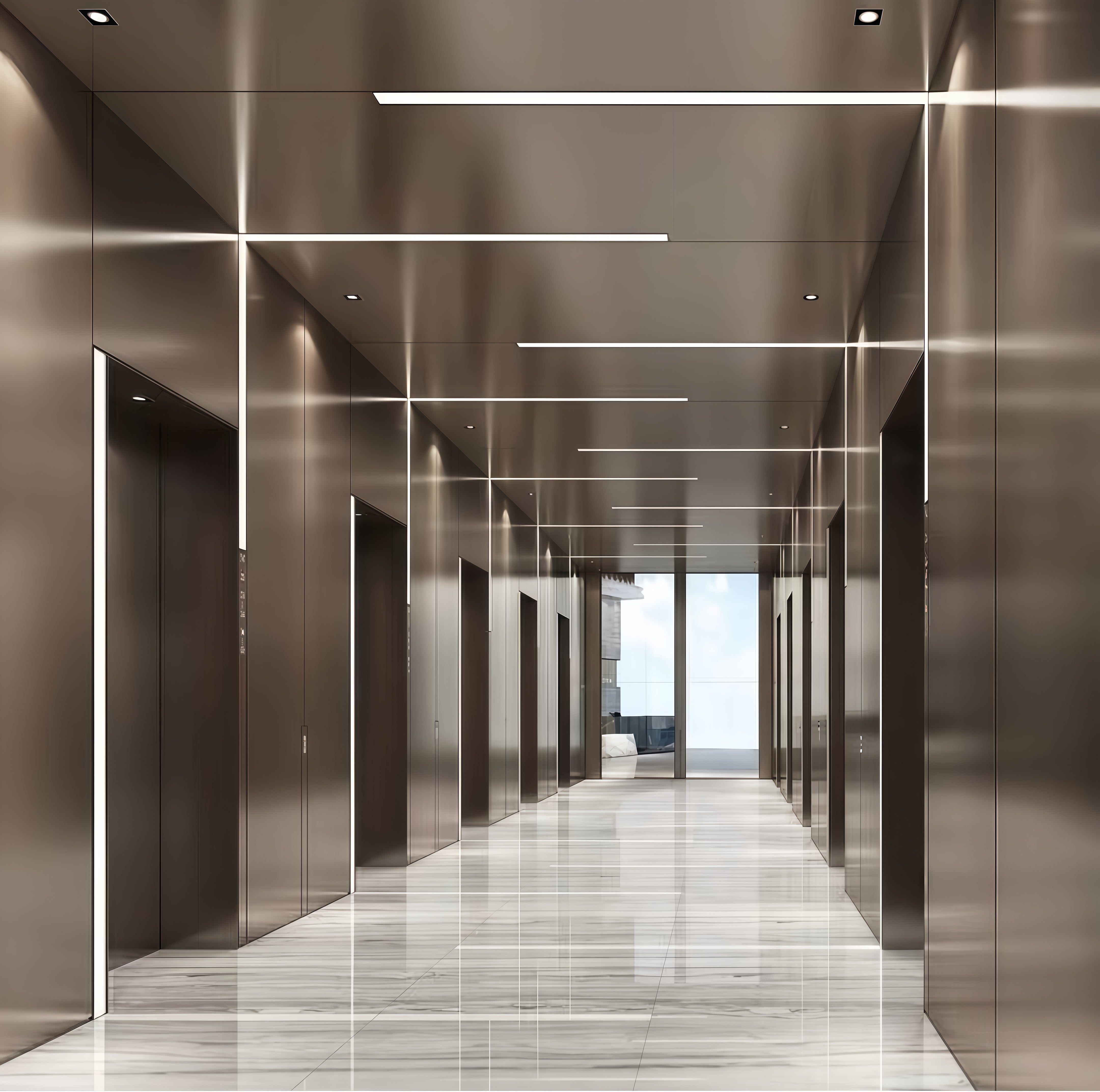 Stainless Steel Interior Wall Panels
