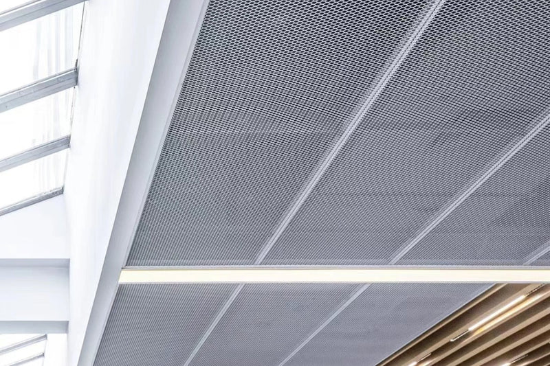 Expanded Mesh Ceilings | Bespoke Architectural Design – Ansus Metal