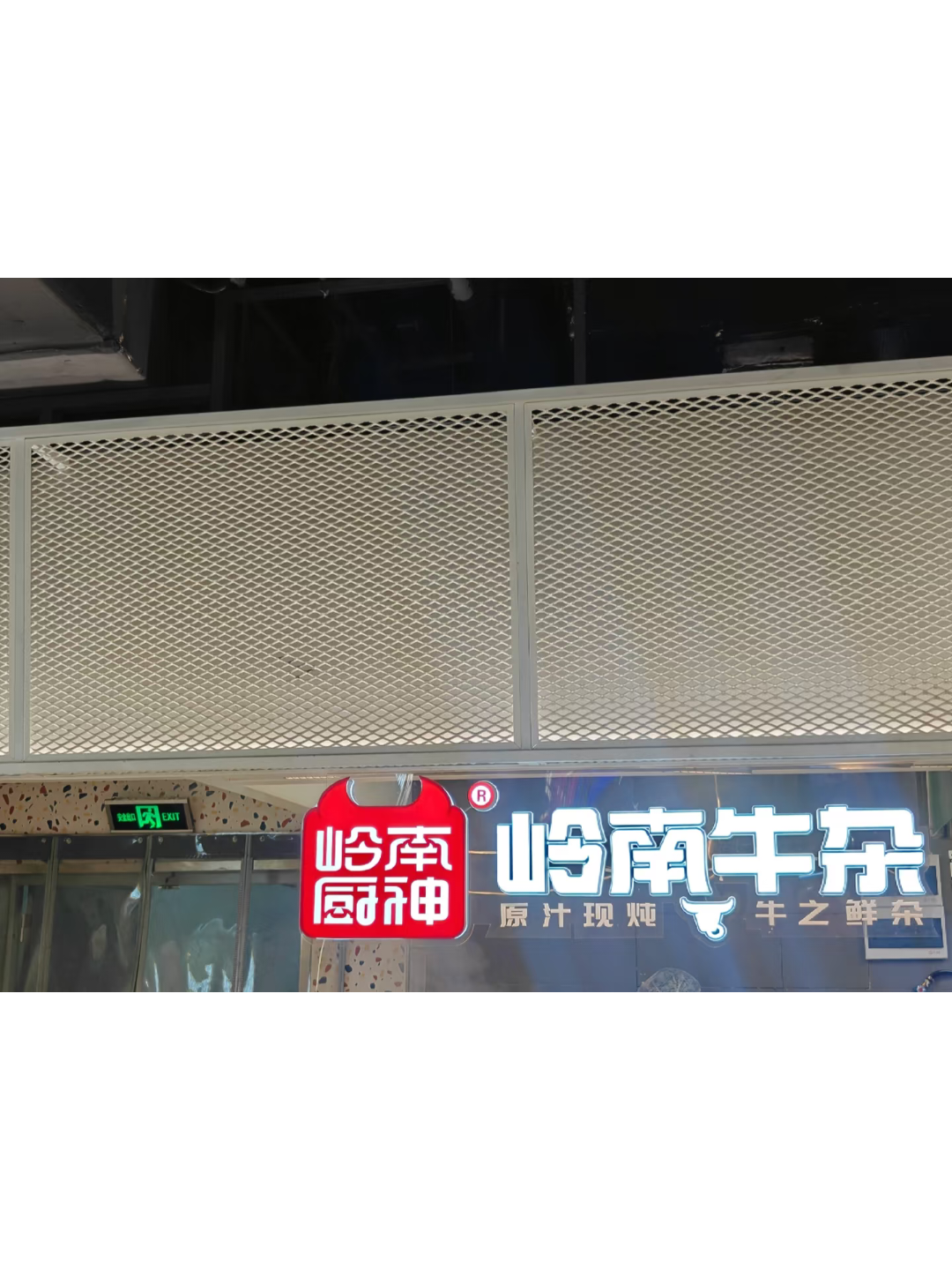 Expanded Mesh Panel Ceiling Plate