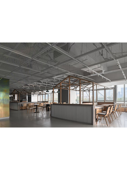 Expanded Mesh Panel Ceiling Plate