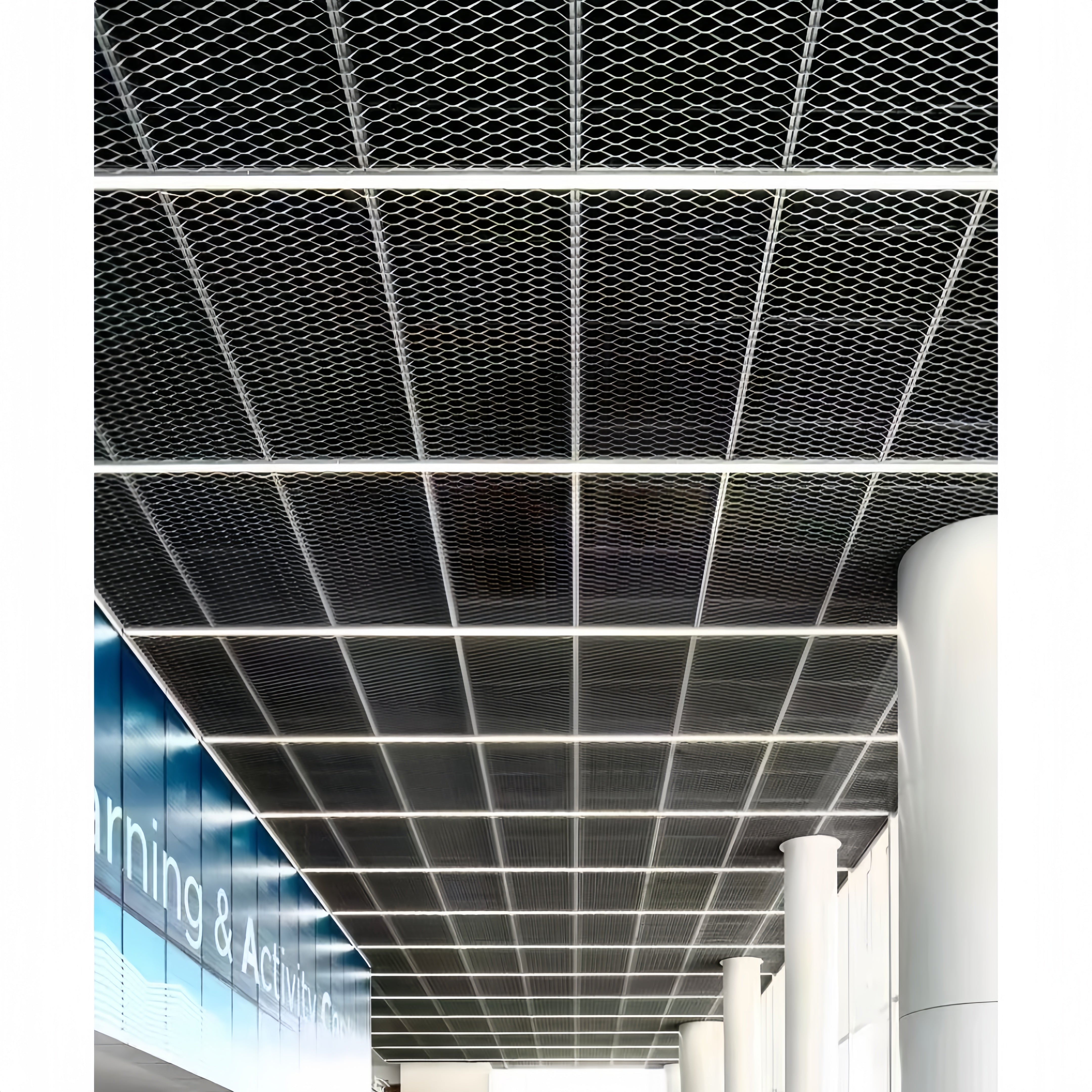 Expanded Mesh Panel Ceiling Plate