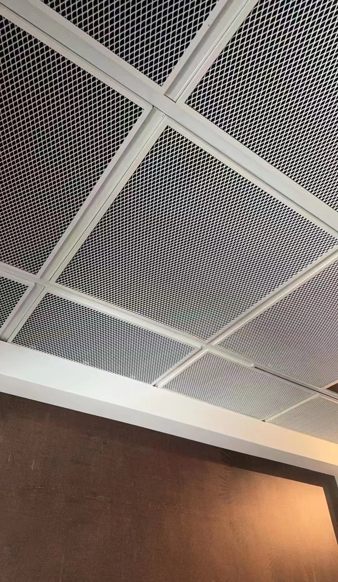 Expanded Mesh Panel Ceiling Plate