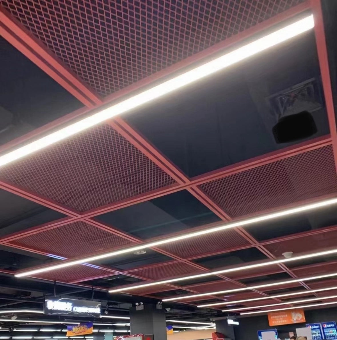 Expanded Mesh Panel Ceiling Plate