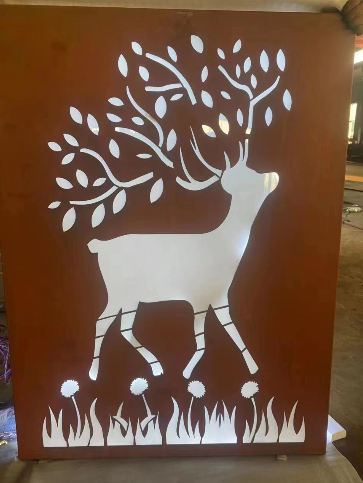 Laser-Cut Decorative Panel