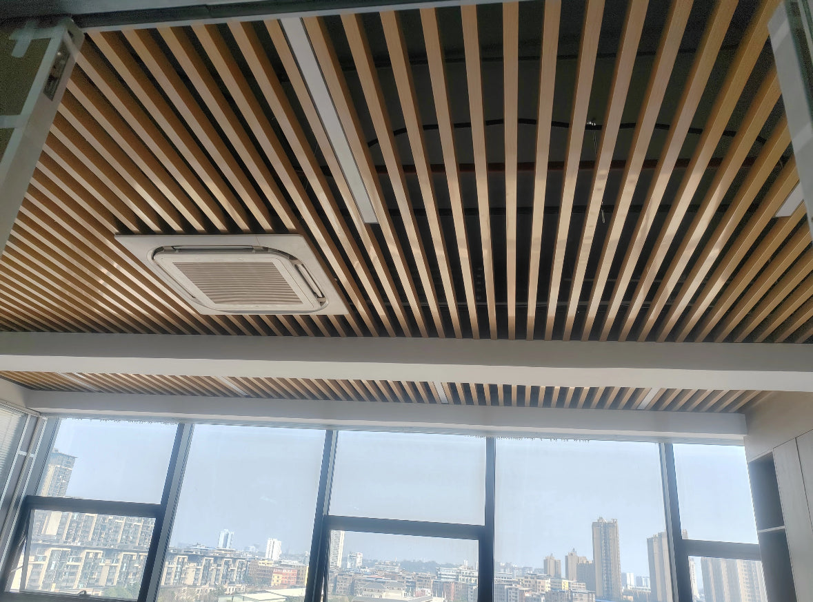 Aluminium U-Baffle Ceiling System