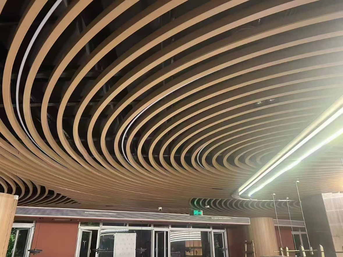 Aluminium U-Baffle Ceiling System