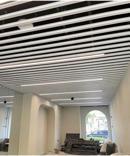 Aluminium U-Baffle Ceiling System