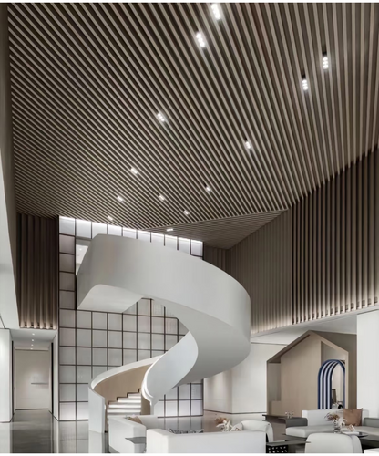 Aluminium U-Baffle Ceiling System