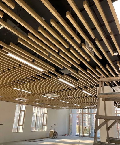 Aluminium U-Baffle Ceiling System