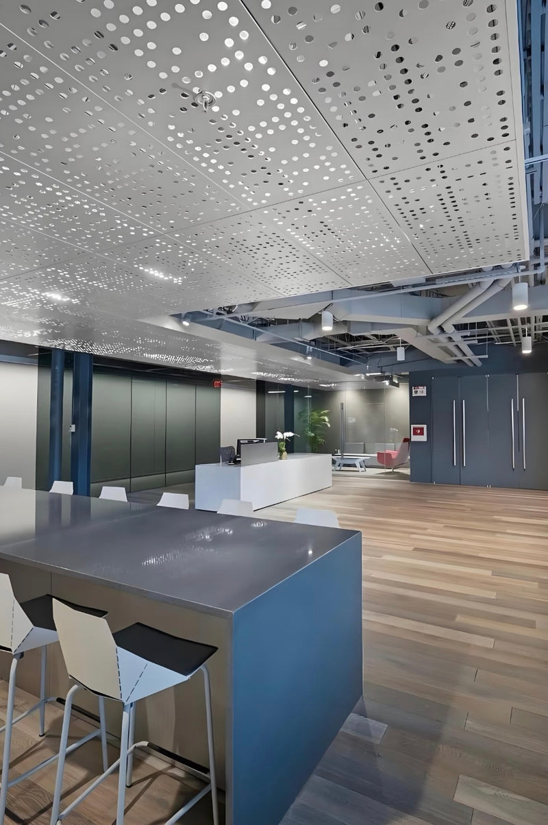 Perforated Metal Ceiling Panels | Acoustic & Modern Design – Ansus Metal