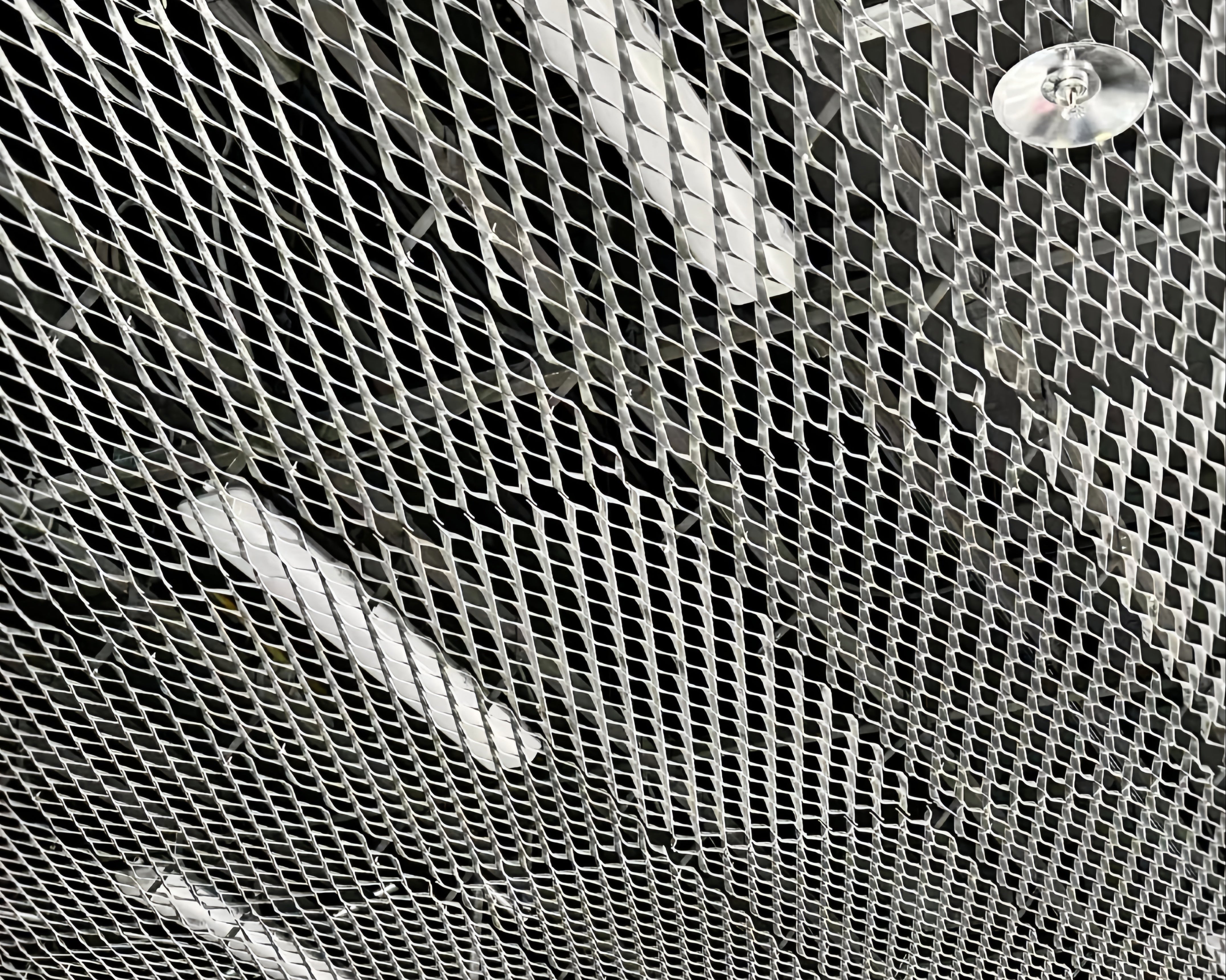 Expanded Mesh Panel Ceiling Plate