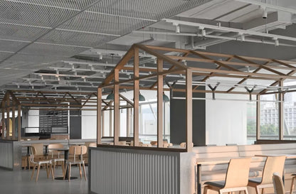 Expanded Mesh Panel Ceiling Plate